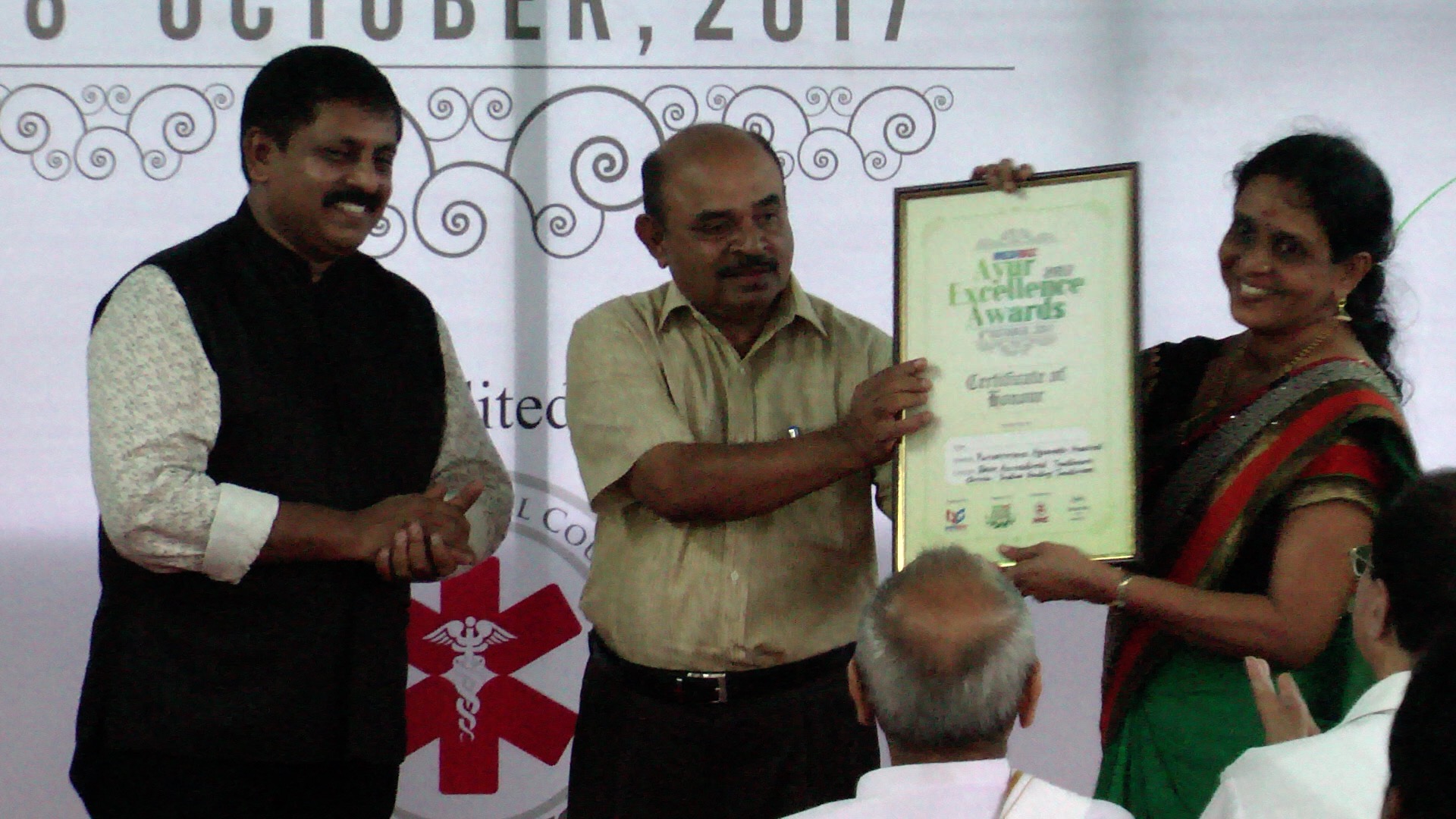  Medibiz Ayur Excellence Award -Best accredited treatment centre-Indian Healing Traditions-Punarnnava Ayurveda Hospital