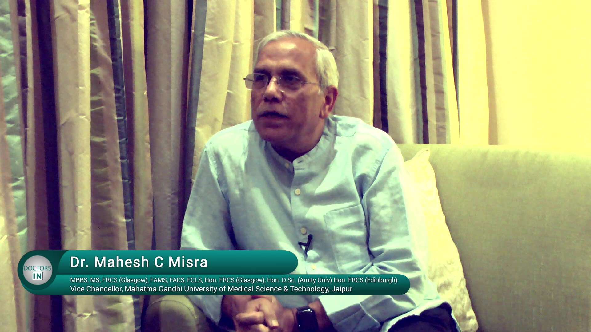 Doctors IN_Dr. M.C. MISRA_Laparoscopy_Part-1