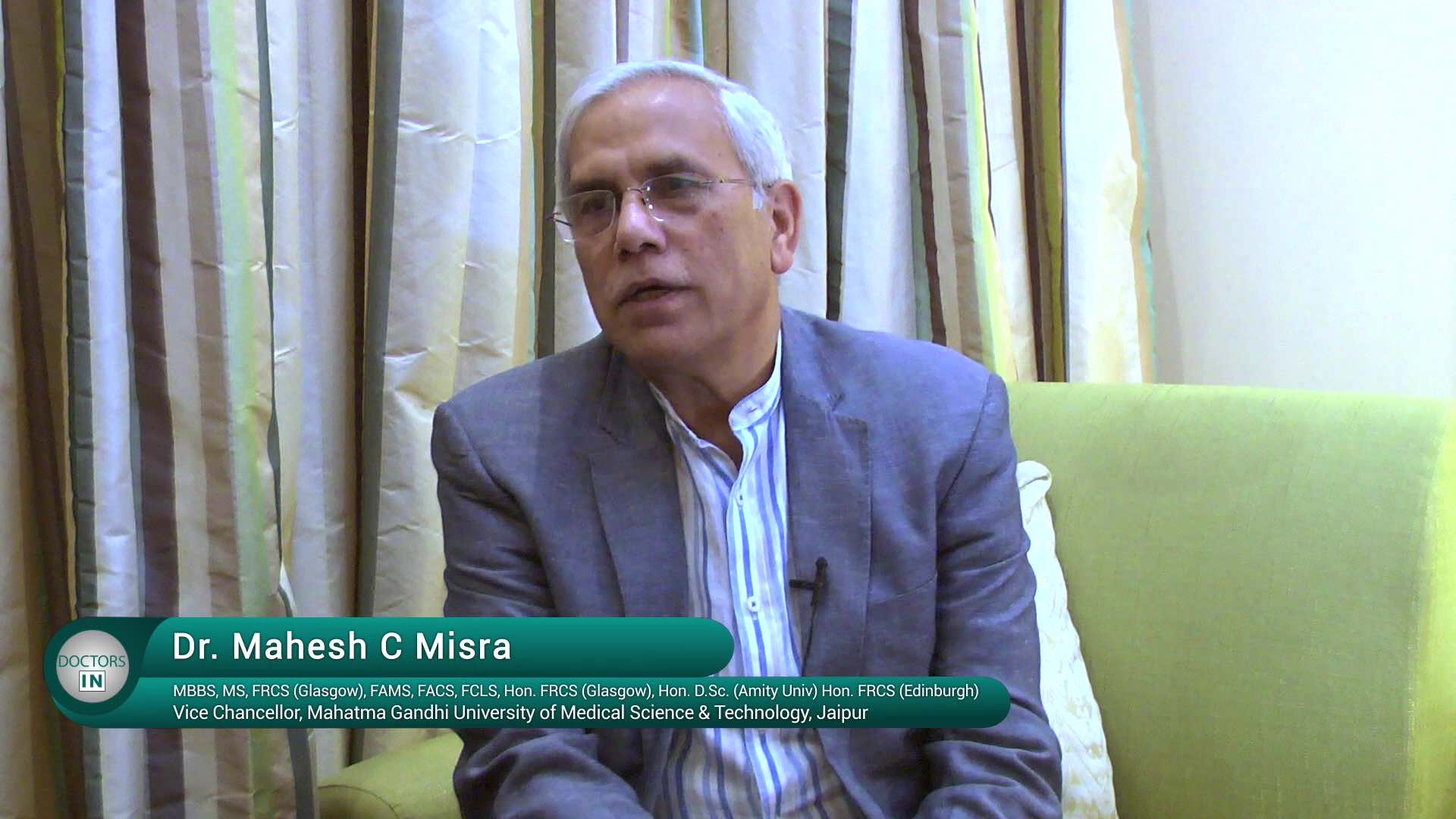 Doctors IN_Dr. M.C. MISRA_Laparoscopy_Part-2