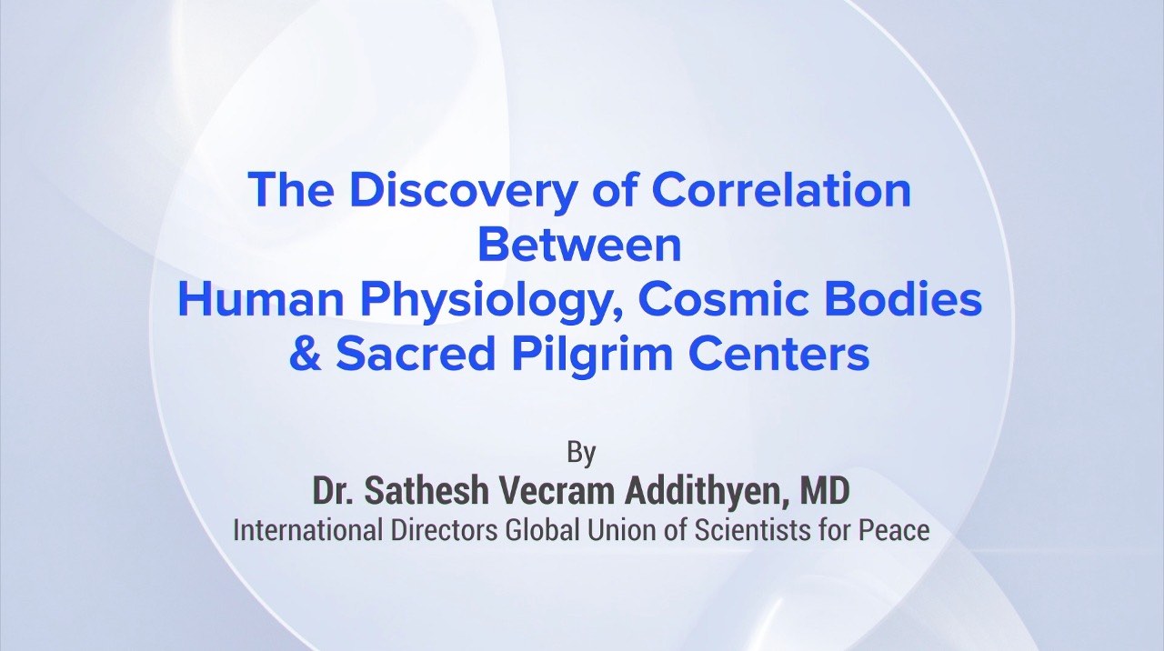 Dr. Sathesh Vecram Addithyen-Presentation