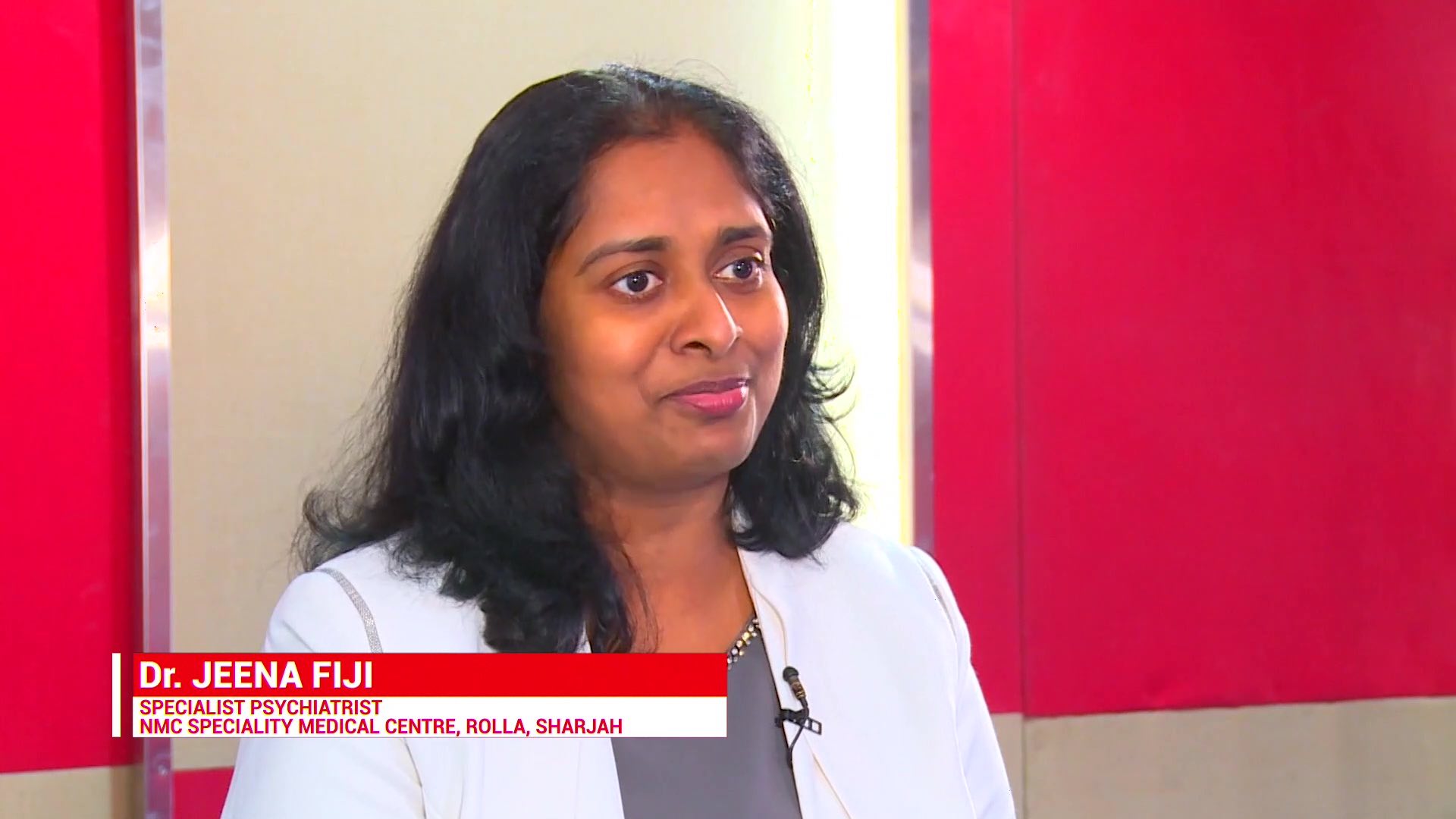 Ms. Niya Roy in conversation with Dr. Jeena Fiji